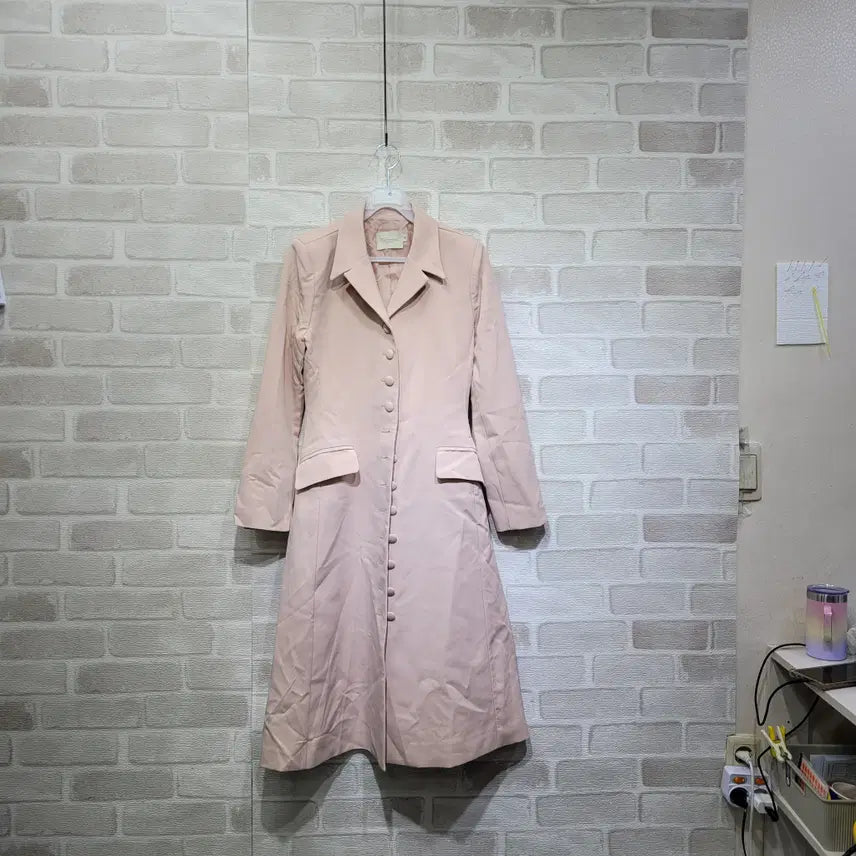 [BUNJANG] Vintage One-Piece Coat Size 55 / ㅎ851 원피스 코트 55