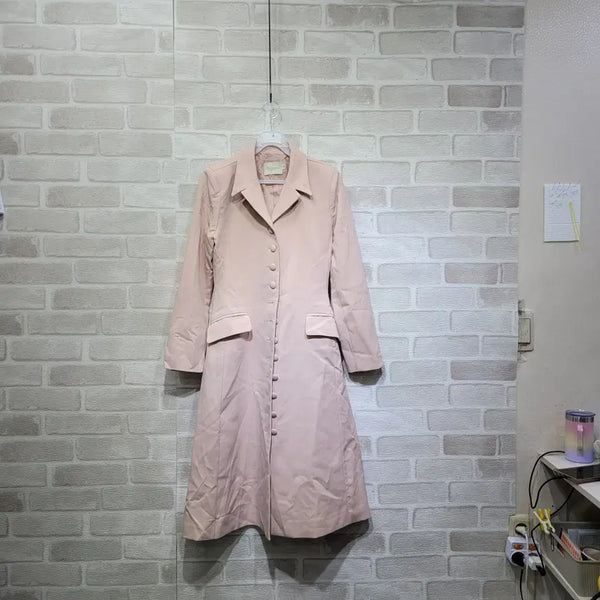 [BUNJANG] Vintage One-Piece Coat Size 55 / ㅎ851 원피스 코트 55