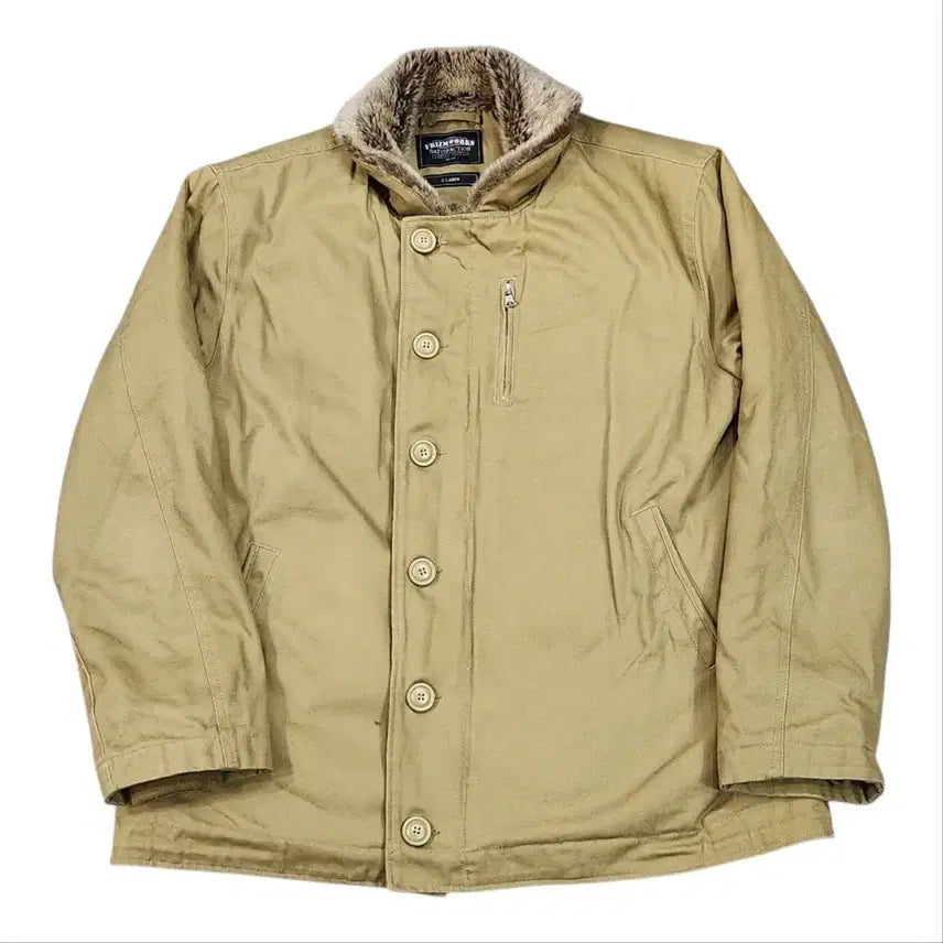 [BUNJANG] Prism Works Deck Jacket Khaki XL / 프리즘웍스 덱자켓 XL