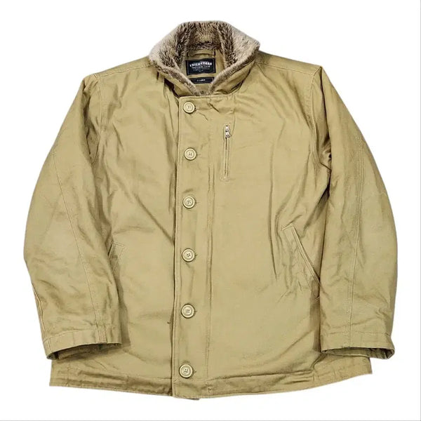 [BUNJANG] Prism Works Deck Jacket Khaki XL / 프리즘웍스 덱자켓 XL