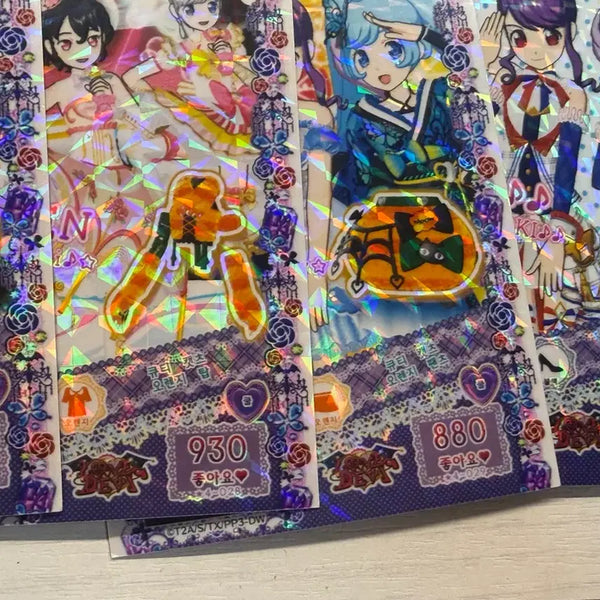[BUNJANG] PriPara Pretty Ticket Cutie Cats Orange Coord Dream Ticket / 프리파라 프리티켓 큐티 캣츠 오렌지 코디 드림티켓 프리채널