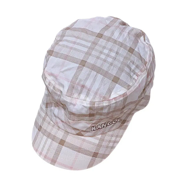 [BUNJANG] Kangol Quilted Military Hat - Beige / 캉골 꾸안꾸 군모모자 56 베이지 17091