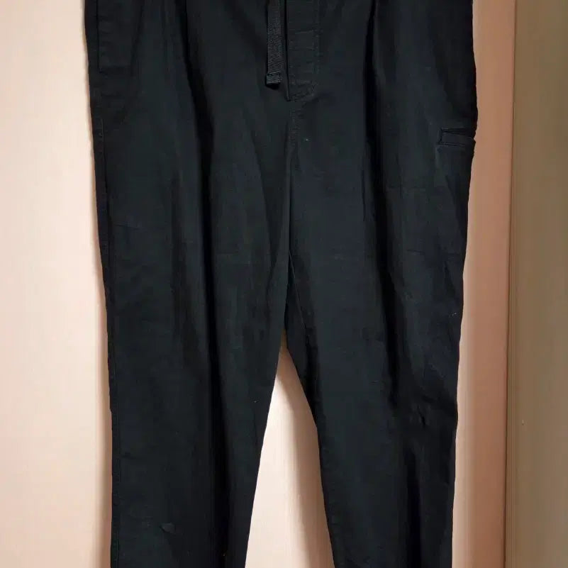 [BUNJANG] Kodak Black Cargo Pants with Waist String / 코닥 블랙 카고팬츠 허리 스트링 포함