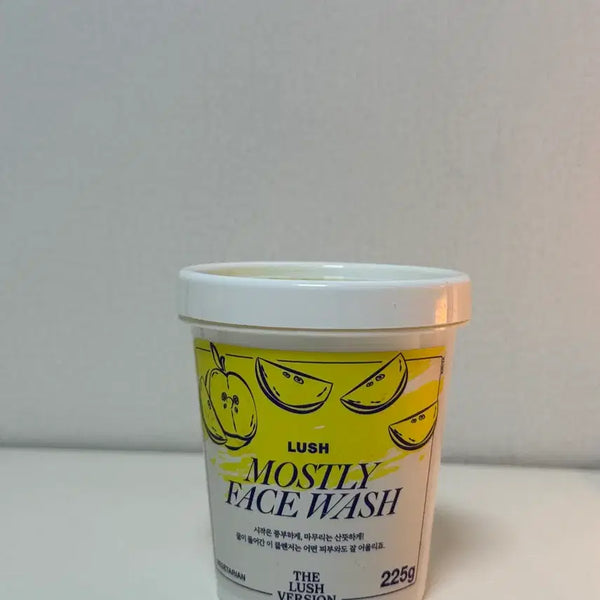 [BUNJANG] LUSH Mostly Facial Wash 225g / 러쉬 모스틀리 페이셜워시