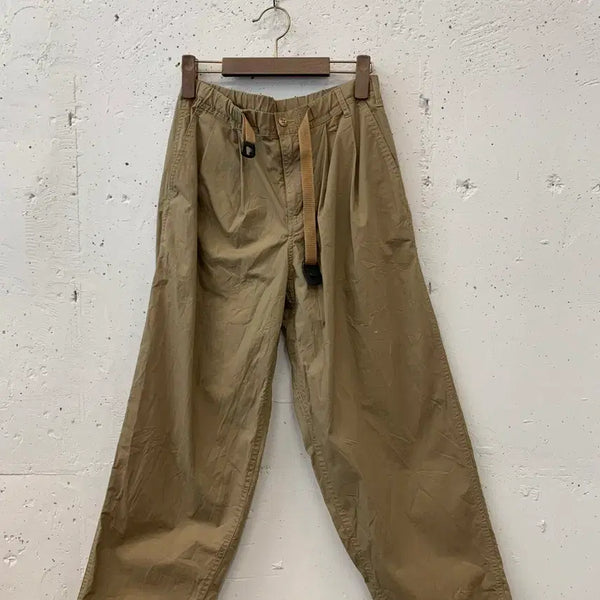 [BUNJANG] Gramicci Beige Cotton Pants Relaxed Fit / 그라미치 베이지색 면바지 넉넉핏