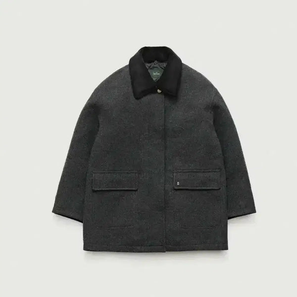 [BUNJANG] The Barnet Corduroy Herringbone Coat / 더바넷 코듀로이 헤링본 코트