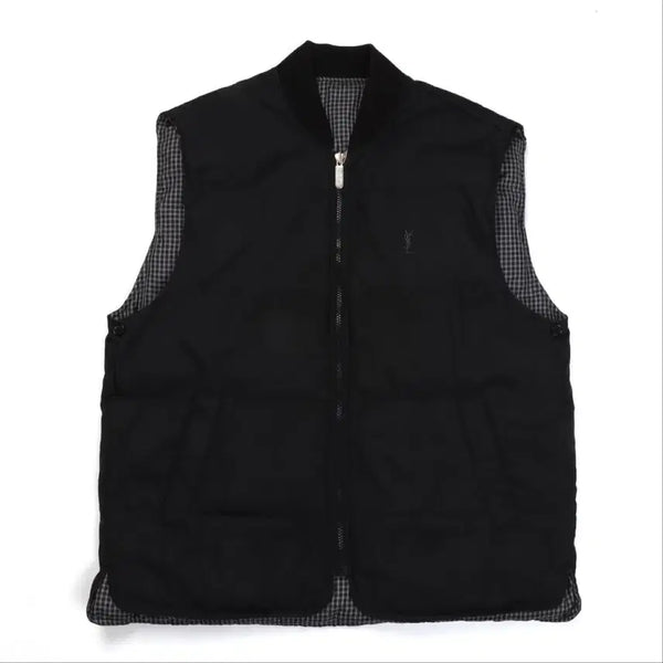[BUNJANG] Yves Saint Laurent Reversible Down Vest / 입생로랑 Yves Saint Laurent Reversible Down Vest