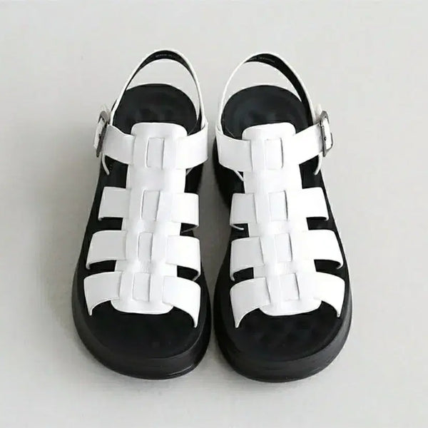 [BUNJANG] Gladiator Sandals - White / 새상품/글래디에이터샌들