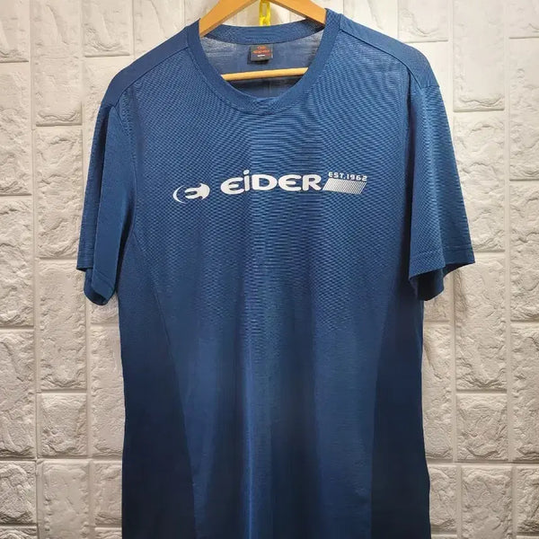 [BUNJANG] Eider Navy Short Sleeve T-Shirt / EIDER 반팔 티셔츠 네이비