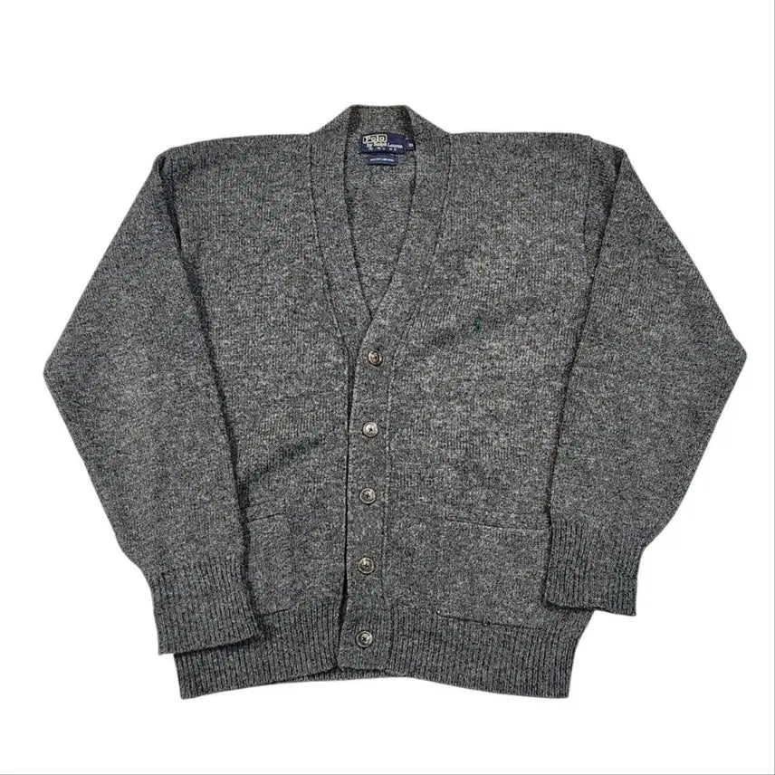 [BUNJANG] Polo Ralph Lauren 90s SH Cardigan Grey / 폴로 랄프로렌  90s 에스에치 가디건 그레이