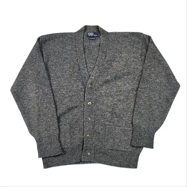 [BUNJANG] Polo Ralph Lauren 90s SH Cardigan Grey / 폴로 랄프로렌  90s 에스에치 가디건 그레이
