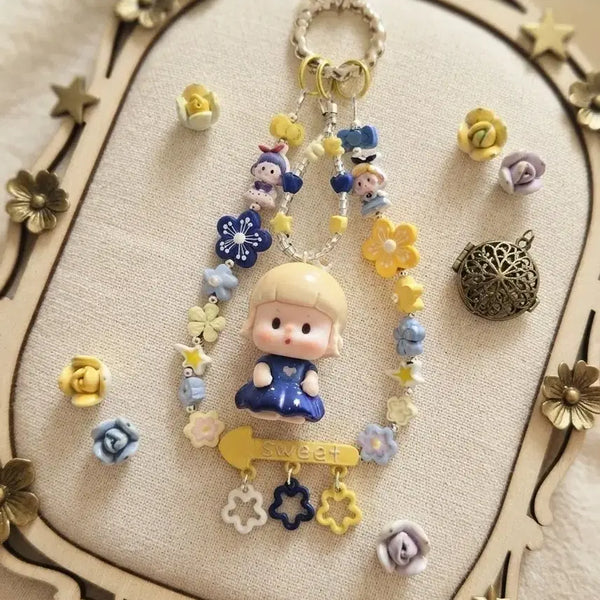 [BUNJANG] Authentic Childhood Keychain with Charm / 정품 어린시절 키링