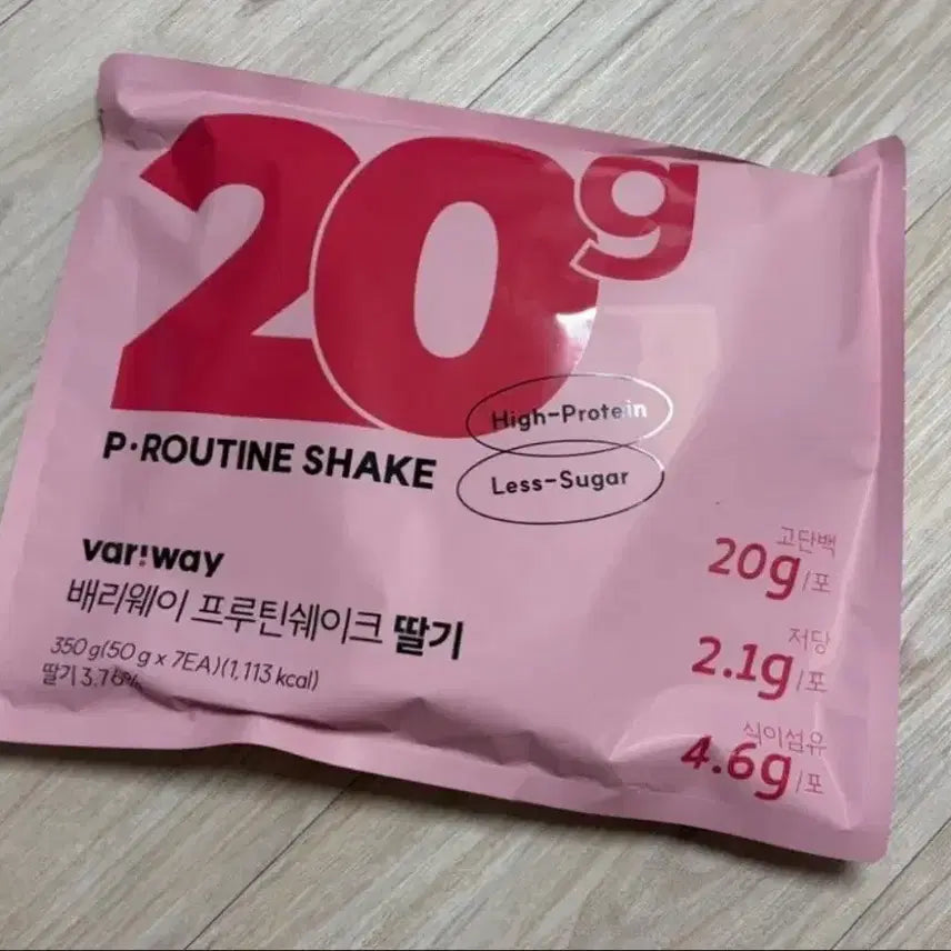[BUNJANG] Barriway Strawberry Protein Shake / 배리웨이 딸기맛 단백질쉐이크