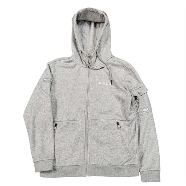 [BUNJANG] Discovery Expedition Gray Hooded Zip-Up Jacket Size 95 / 디스커버리 익스페디션 후드 집업 그레이