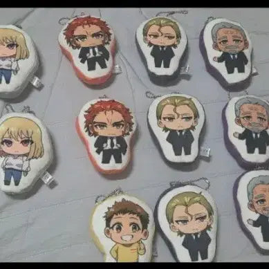 [BUNJANG] Solo Leveling Dog Tag Character Keychain / 나혼자만레벨업 군번줄 인형키링
