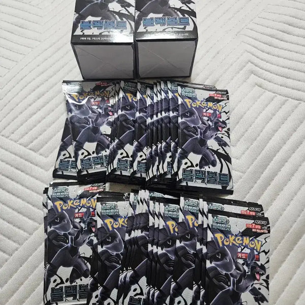 [BUNJANG] Pokemon Card Black Bolt Search Pack Box (36 Packs) / 포켓몬카드 블랙볼트 서치팩 36팩 (AR,RR 모두 포함)