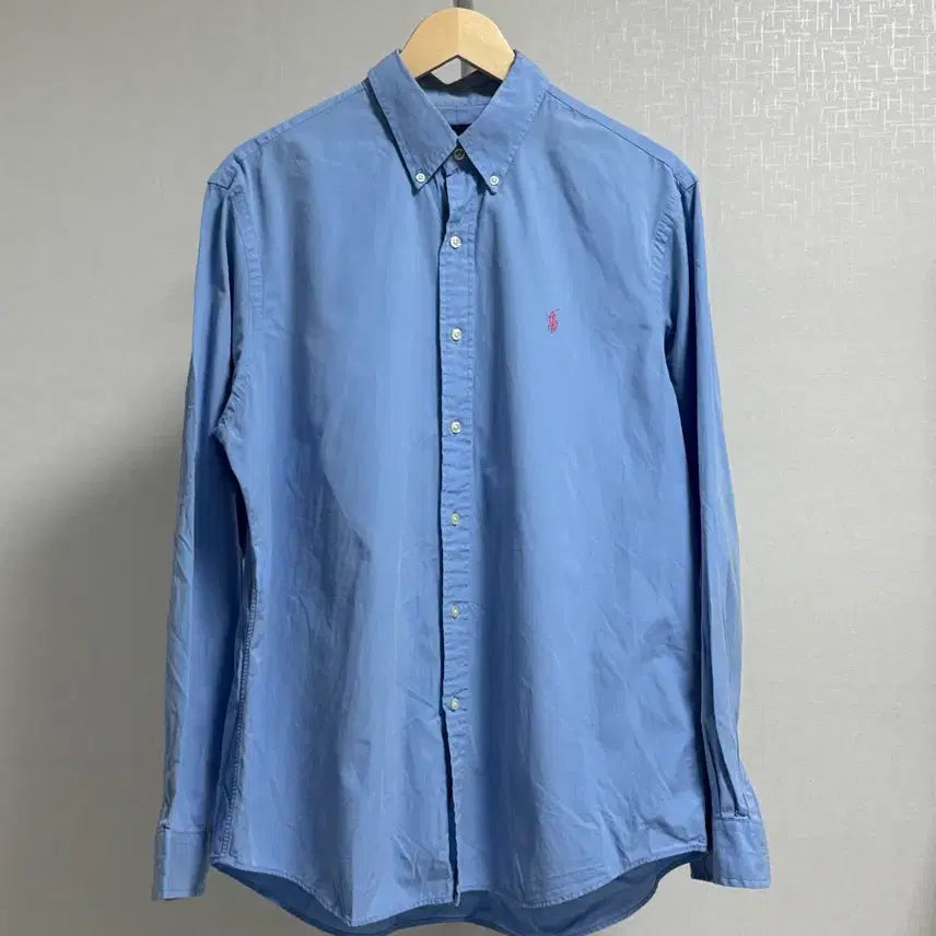 [BUNJANG] Polo Ralph Lauren Sky Blue Button-Down Shirt L / 폴로 랄프로렌 셔츠 스카이블루 L