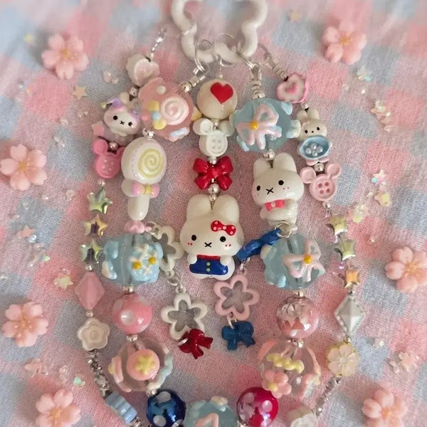 [BUNJANG] Miffy Charm Keychain / 미피 키링