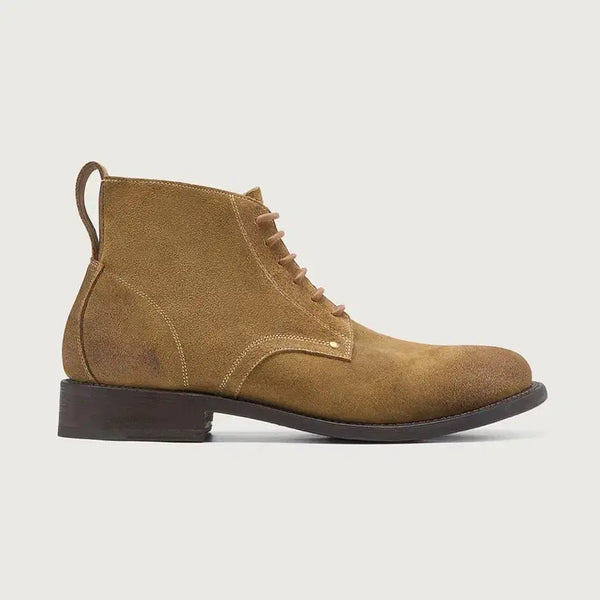 [BUNJANG] Last Museum N1 Suede Boots Beige Wax / 라스트뮤지엄 n1 스웨이드 부츠