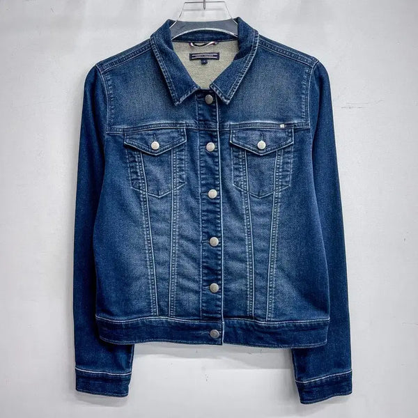[BUNJANG] Tommy Hilfiger Denim Trucker Jacket (Korean Size S) / 타미힐피거 데님 트러커 자켓 (국내 S) AF910