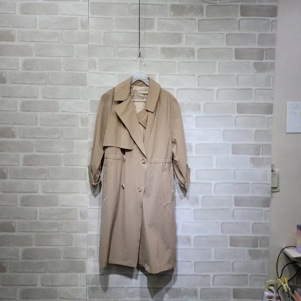 [BUNJANG] Unisex Double Coat - Free Size / ㅎ858 더블 코트 F