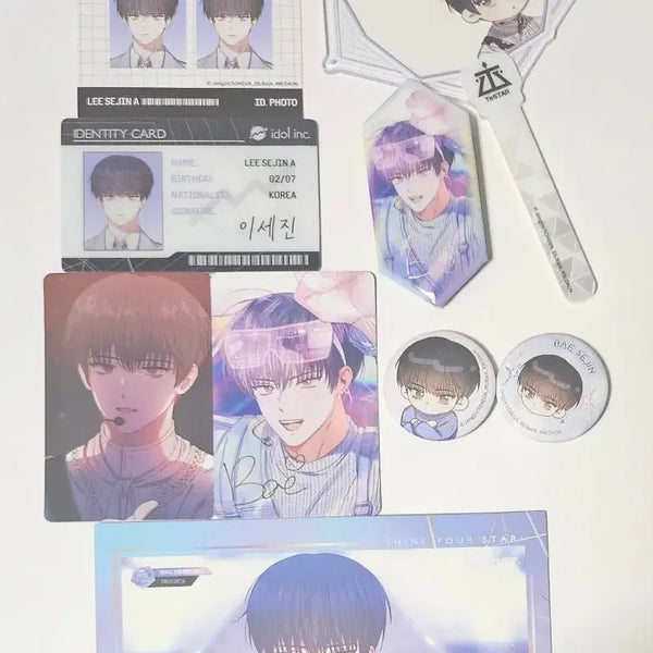 [BUNJANG] Author's Chosen Ones Bae Sejin Bundle Set / 데못죽 중국 굿즈 배세진 일괄 양도