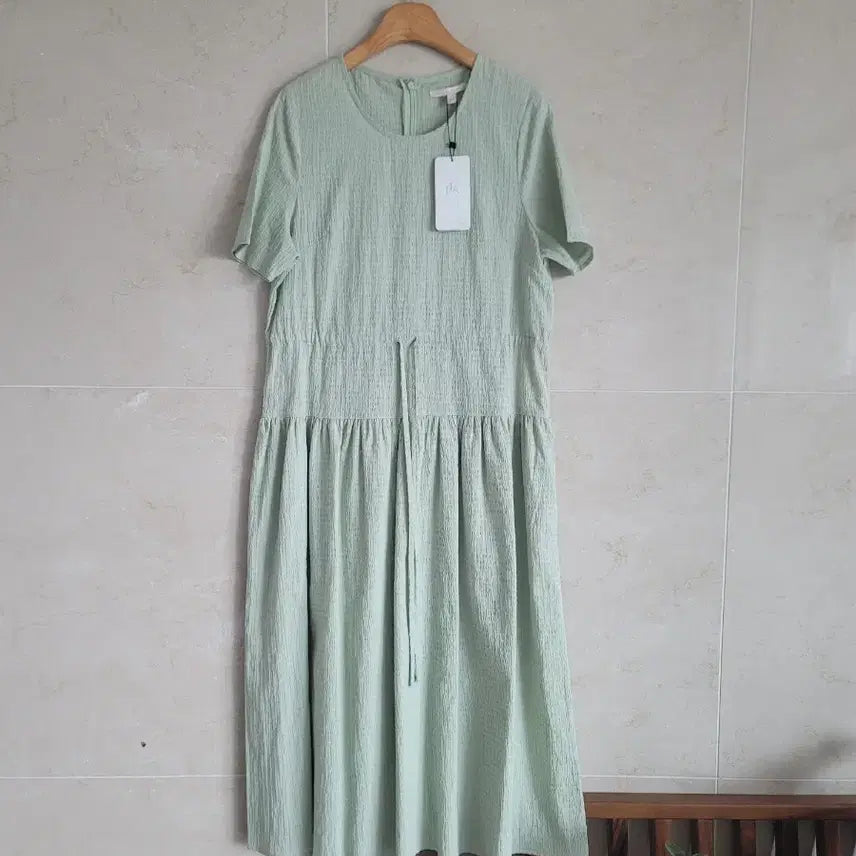 [BUNJANG] Plastic Island Light Mint Summer Blouse (Size S-M) / (새상품) 플라스틱 아일랜드 S-M