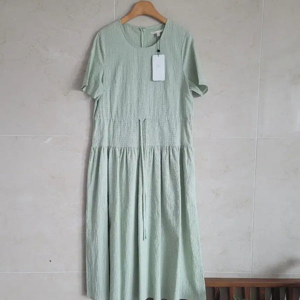 [BUNJANG] Plastic Island Light Mint Summer Blouse (Size S-M) / (새상품) 플라스틱 아일랜드 S-M