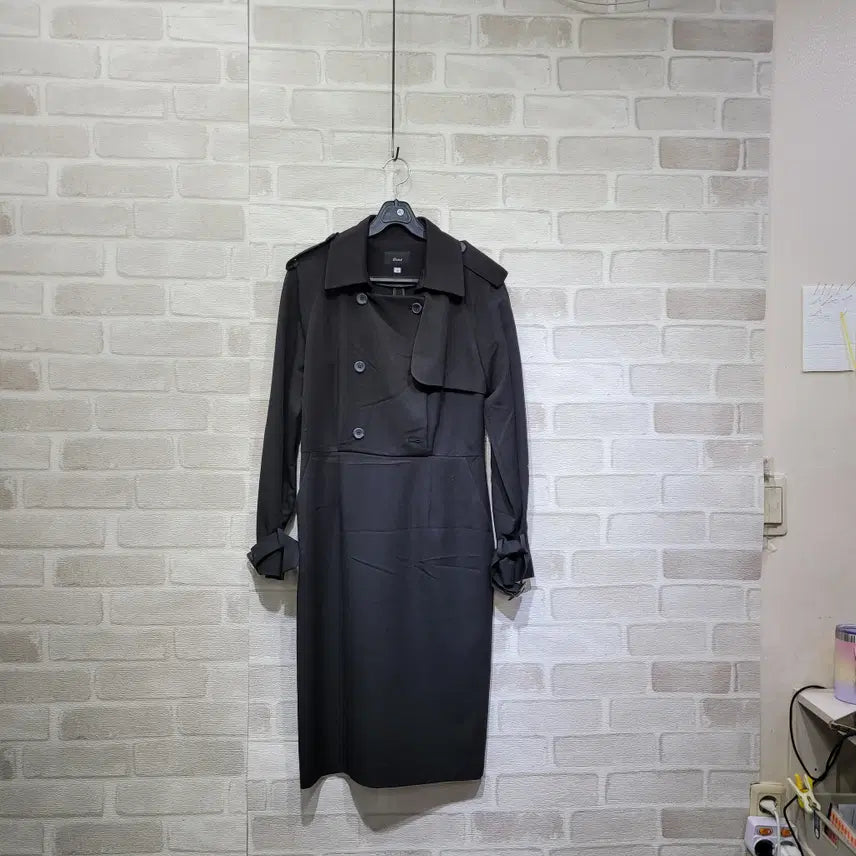 [BUNJANG] Double Button Dress Size 66 / ㅎ862 더블단추 원피스 66