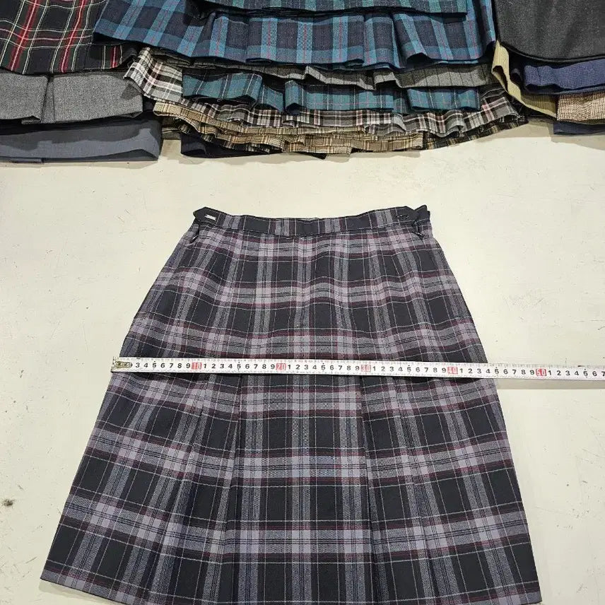 [BUNJANG] Used School Skirt Size 68 (Summer) / 중고 교복치마 사이즈 68