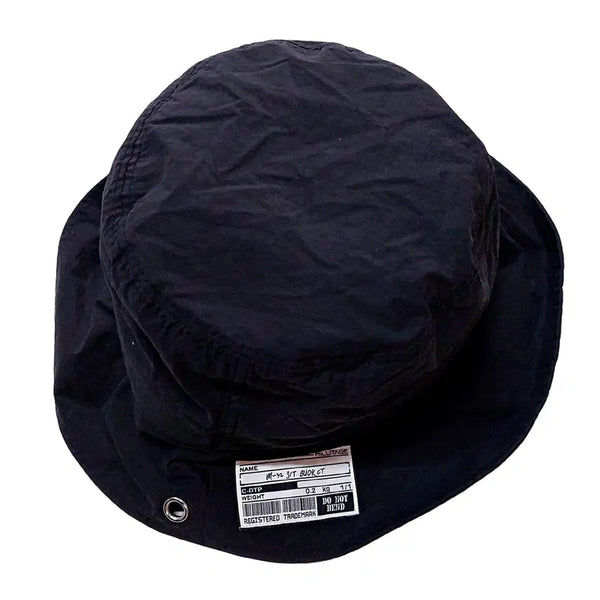 [BUNJANG] Mmlg Gorpcore Bucket Hat Black / 밀리티지 고프코어 버킷햇모자 57 블랙 17367