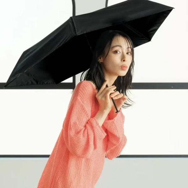 [BUNJANG] Wpc. go-koh 50cm Ultra-light Black Sun Umbrella / [새상품] Wpc. 고코(go-koh) 50cm 초경량 암막 우양산 (블랙)