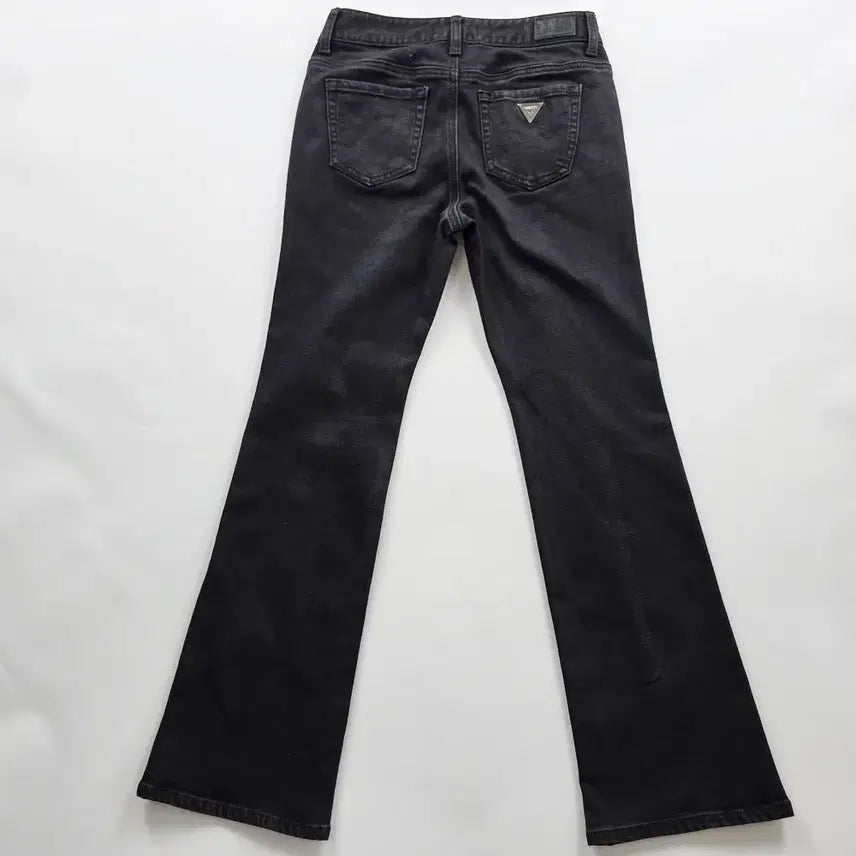 [BUNJANG] Guess Black Bootcut Stretch Denim Pants Size 26 / 게스 청바지 부츠컷 흑청 스판 데님팬츠 사이즈26 R7037