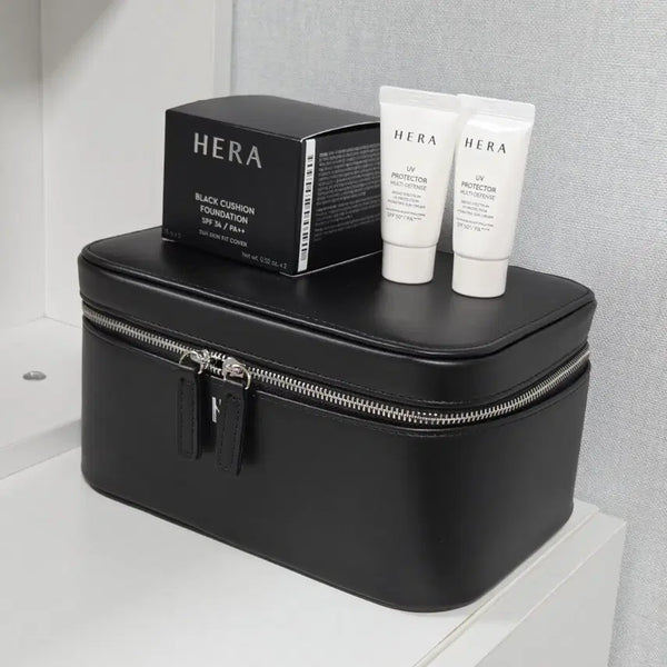 [BUNJANG] Hera Black Cushion Foundation 23N1 (Sealed) with Pouch / [미개봉] 헤라 블랙쿠션 파운데이션 23N1 + 파우치