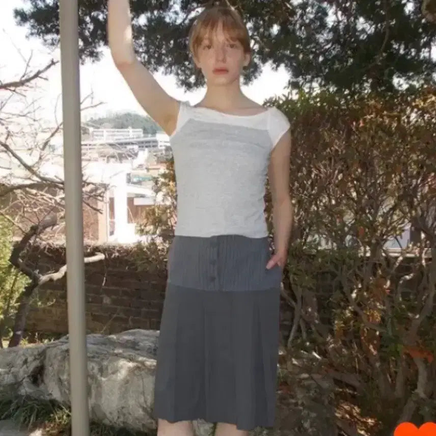 [BUNJANG] Pesto Dark Moon Skirt / 페스토 다크문스커트