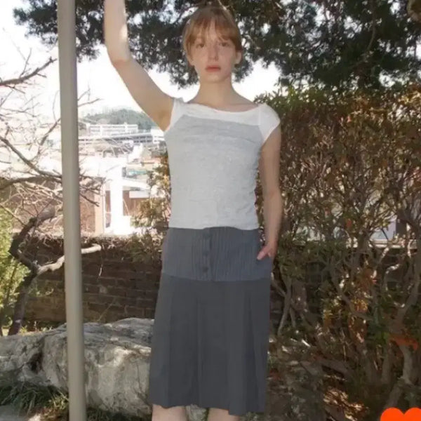 [BUNJANG] Pesto Dark Moon Skirt / 페스토 다크문스커트