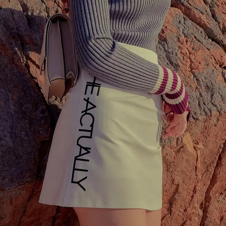 [BUNJANG] The Actually Golf Skirt / 더액츄얼리 골프 스커트