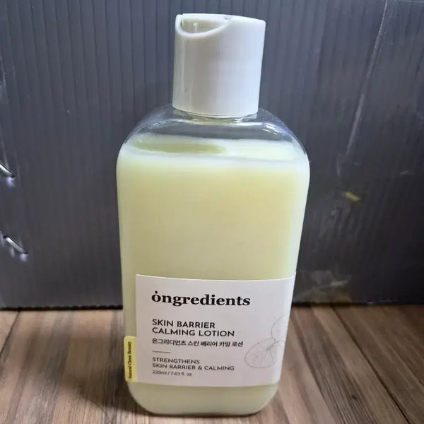 [BUNJANG] Ongredients Skin Barrier Calming Lotion 220ml / 온그리디언츠 스킨 베리어 카밍 로션 220ml 리뉴얼전