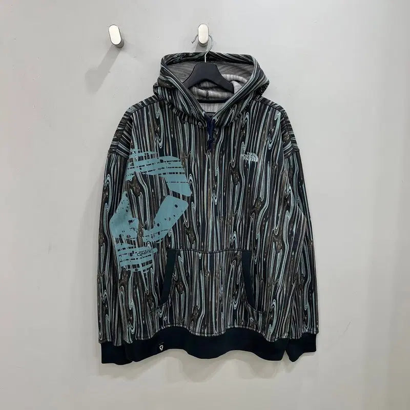 [BUNJANG] The North Face Marble Pattern Pullover Hoodie / 노스페이스 마블패턴 풀오버 후드티 r4483