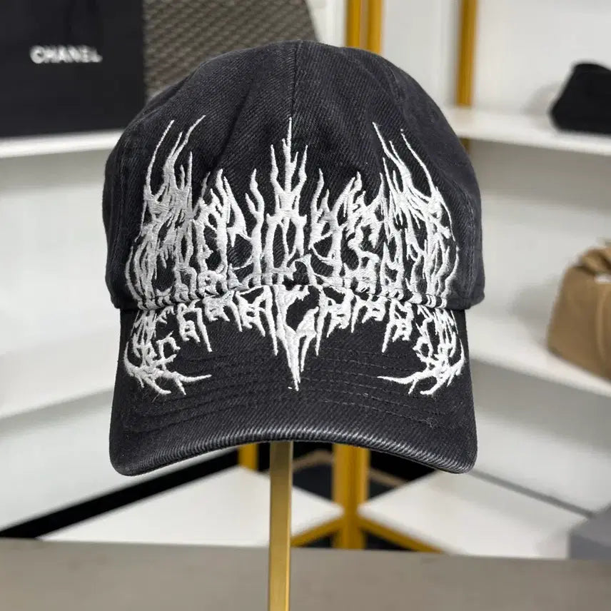 [BUNJANG] Project G/R Metallic Logo Cap Black / (정품)프로젝트 G/R 메탈릭 로고 캡 블랙