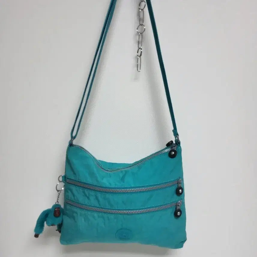 [BUNJANG] Kipling Crossbody Bag Turquoise / 키플링 크로스백 (29/23)