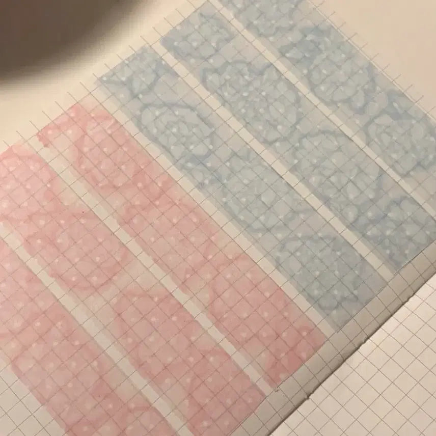 [BUNJANG] Haeplshop Rose Garden Washi Tape 2 Types / [해플샵] 로즈가든 마테 2종
