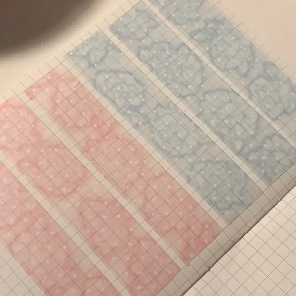 [BUNJANG] Haeplshop Rose Garden Washi Tape 2 Types / [해플샵] 로즈가든 마테 2종