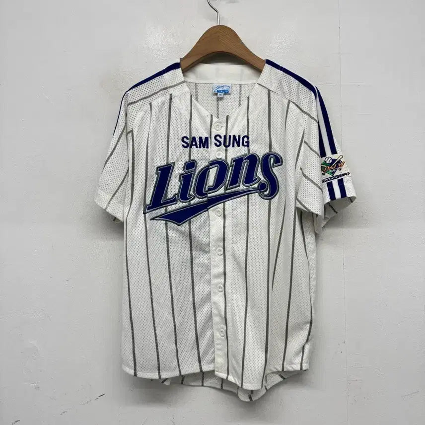 [BUNJANG] Samsung Lions Park Seok-min Signed Baseball Jersey / 삼성라이온즈 박석민 싸인 유니폼