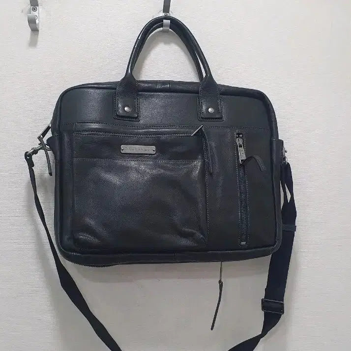 [BUNJANG] Calvin Klein Leather Briefcase / Shoulder Bag / 캘빈클라인 가방(서류가방)
