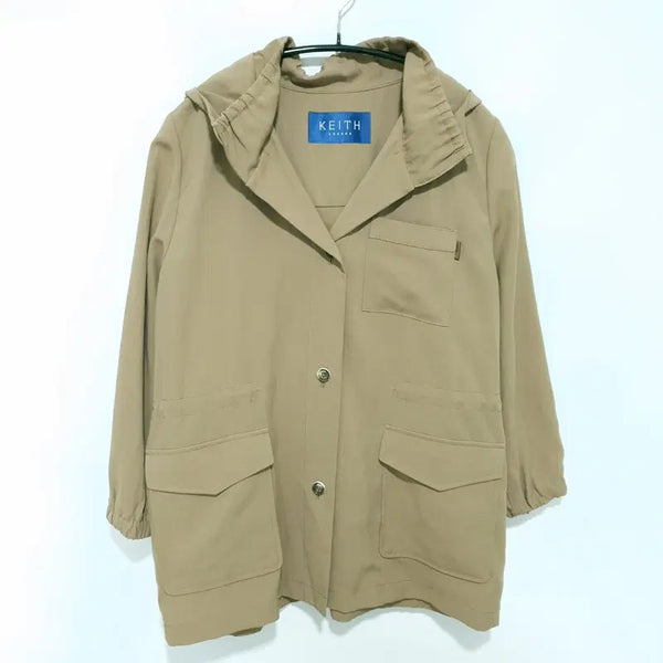 [BUNJANG] KEITH Linen Blend Hooded Jacket M / 키이스 린넨 혼방 후드 자켓 54_M3361