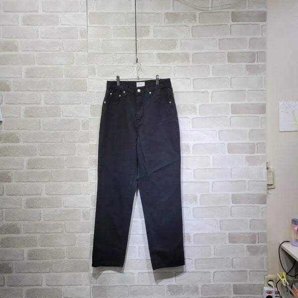 [BUNJANG] Black Denim Pants Size 28 / ㅎ885 블랙 데님 팬츠 28