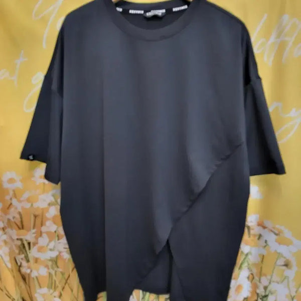 [BUNJANG] Xexymix Black Short Sleeve T-Shirt / F]      젝시믹스     반팔 티셔츠 블랙
