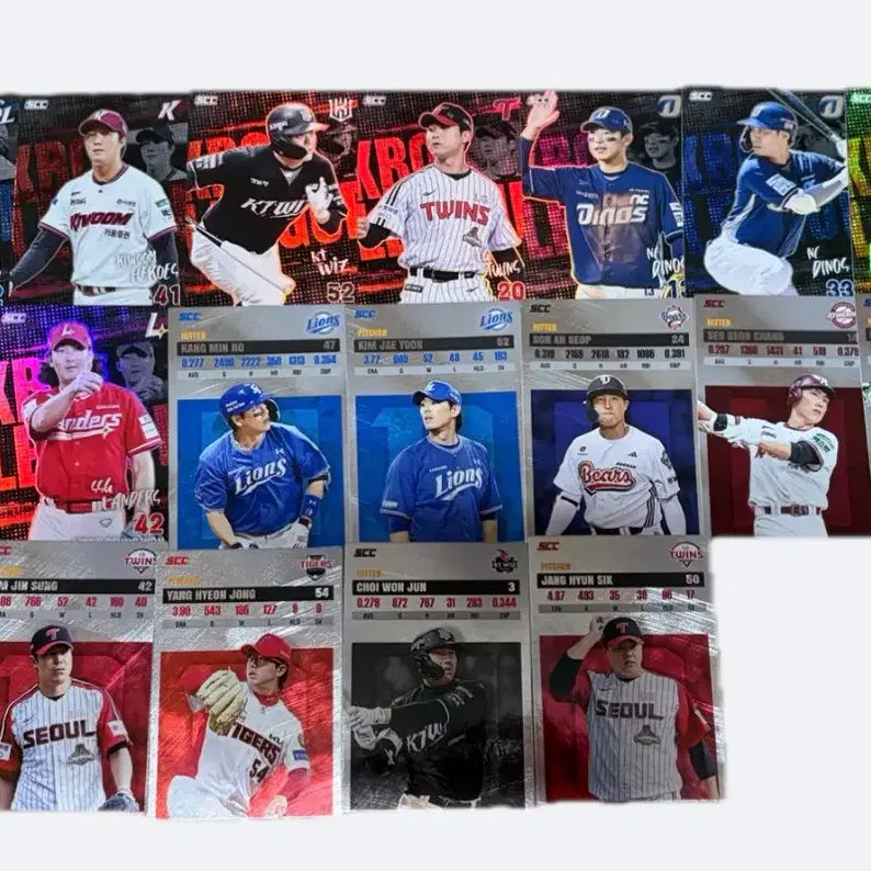 [BUNJANG] KBO 10 Teams Cards / KBO 카드 10구단