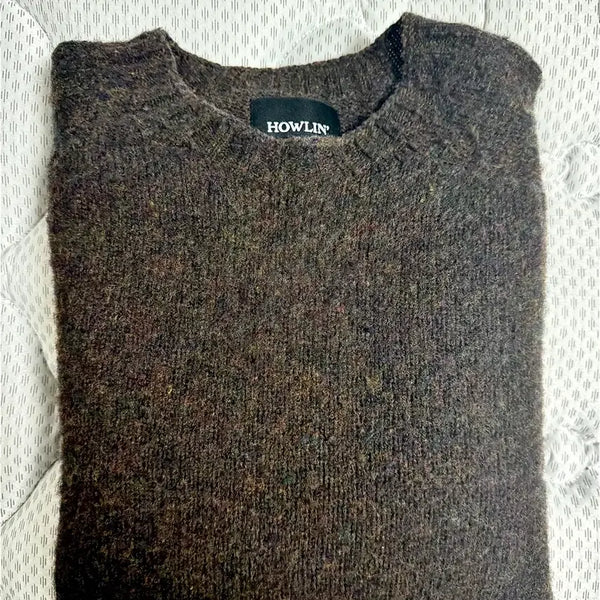 [BUNJANG] HOWLIN' Knit Sweater Brown M / 하울린 니트 스웨터 브라운 M사이즈